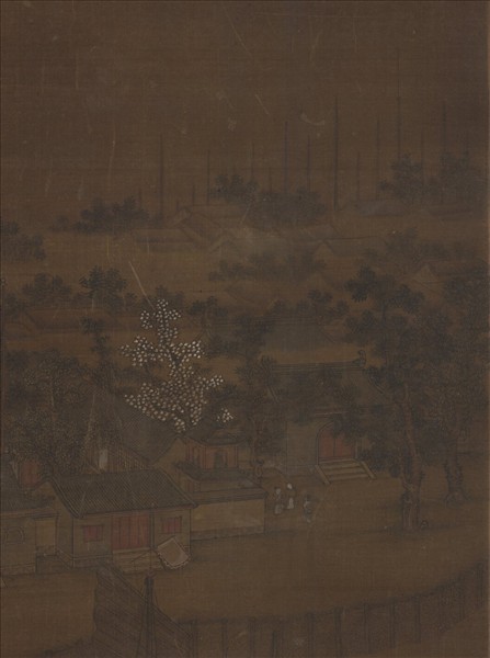 宋人運糧圖　軸