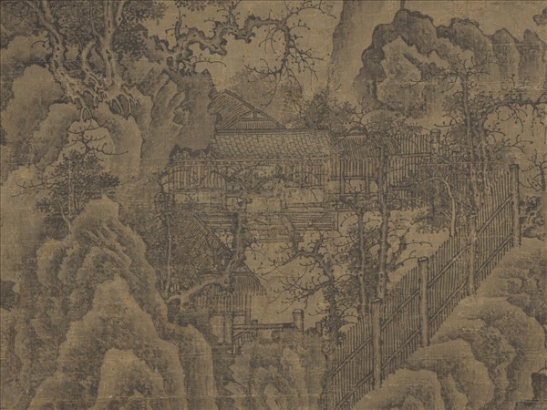 宋人畫山水　軸