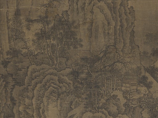 宋人畫山水　軸