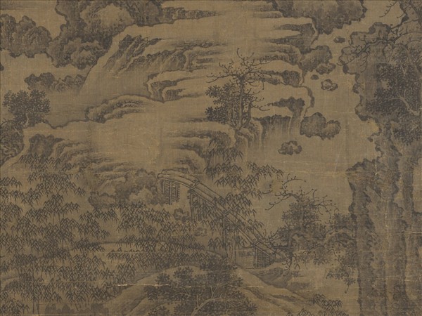 宋人畫山水　軸