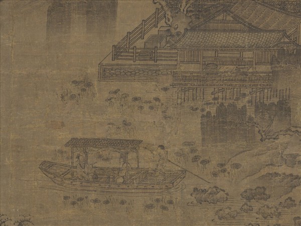 宋人畫山水　軸