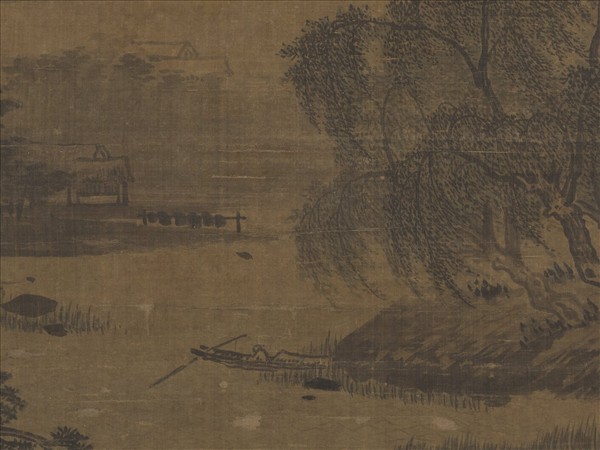 宋人畫山水　軸