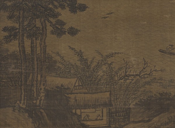 宋人畫山水　軸