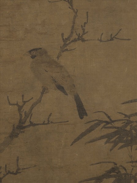 宋人枯木竹石　軸