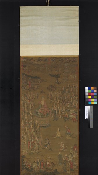 宋人長生法會圖　軸