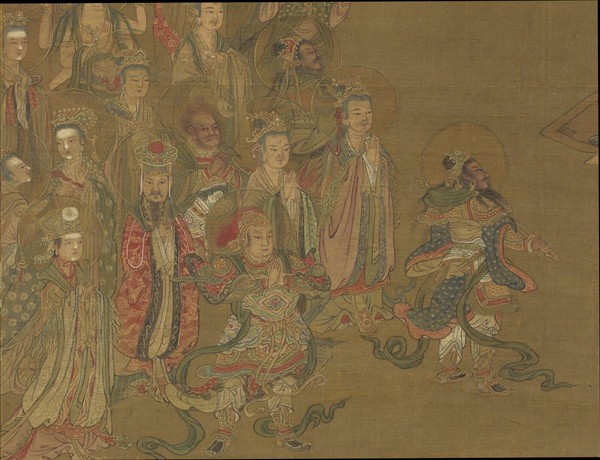 宋人長生法會圖　軸