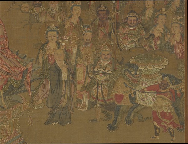 宋人長生法會圖　軸