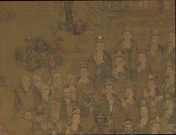 宋人長生法會圖　軸