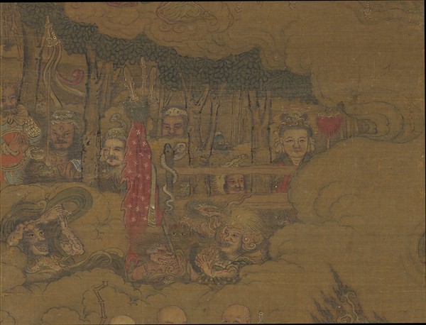 宋人長生法會圖　軸