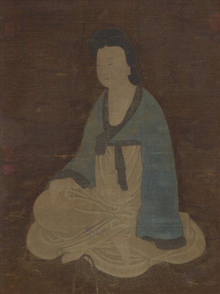 宋人畫魚籃觀音　軸