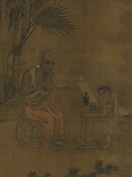 宋人貝經清課圖　軸