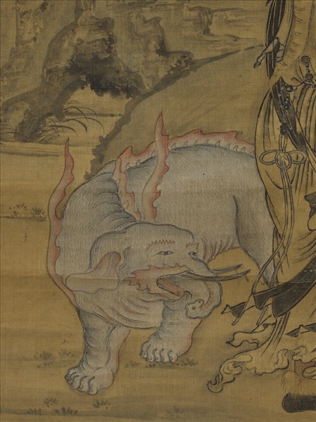 宋人畫佛像　軸