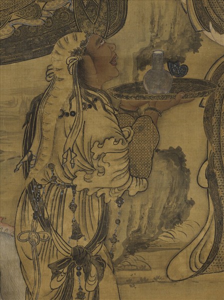 宋人畫佛像　軸