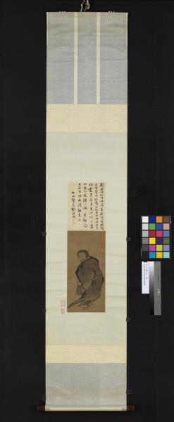 宋人潑墨仙人　軸