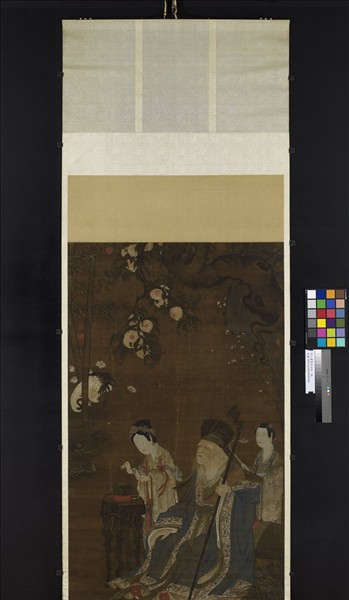 宋人畫果老仙蹤　軸