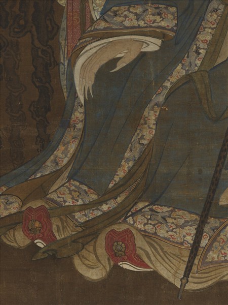 宋人畫果老仙蹤　軸