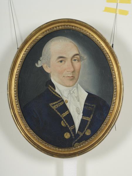 19世紀初史貝霖英國東印度公司官員像 框