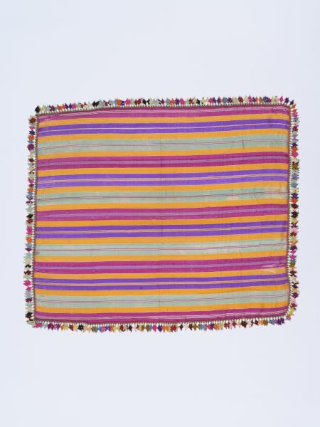 土耳其 彩條真絲方巾