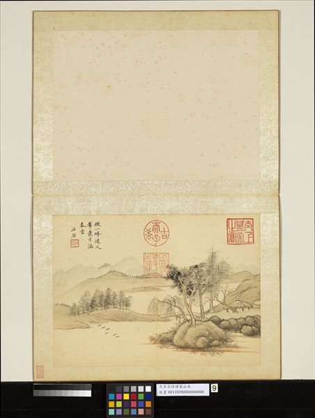 清王翬仿諸家山水　冊　倣黃公望山水