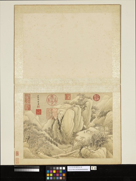 清王翬仿諸家山水　冊　倣王維雪圖