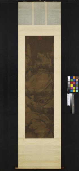 宋郭熙關山春雪圖　軸