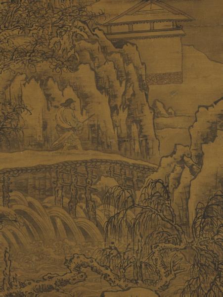 宋郭熙雪山行旅圖　軸