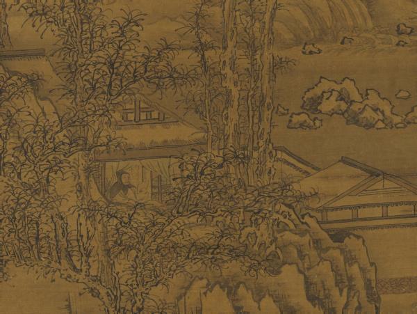 宋郭熙雪山行旅圖　軸