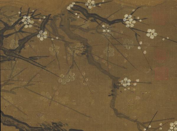 宋郭思戲羊圖　軸