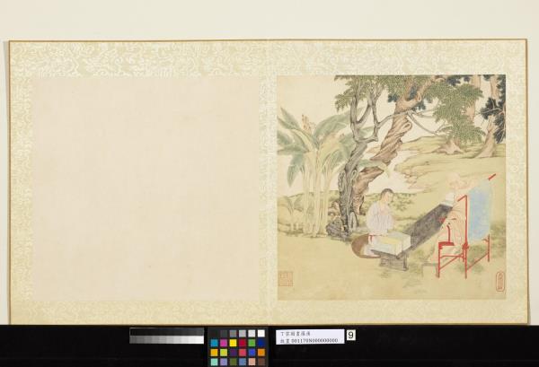 明丁雲圖羅漢　冊　羅漢（九）