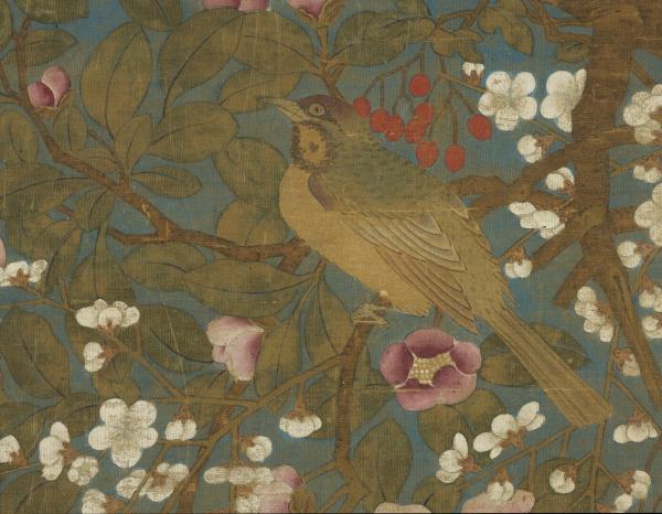 宋李迪畫花鳥　軸