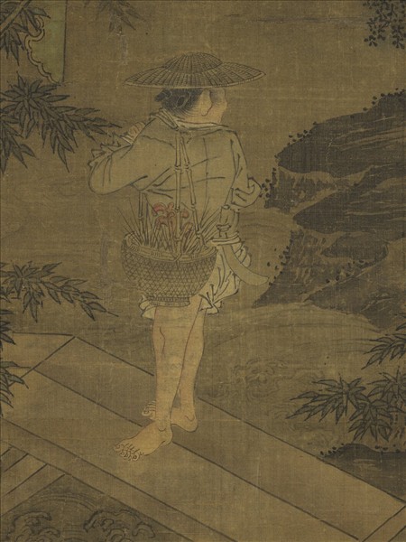 宋劉松年蓬壺仙侶圖　軸