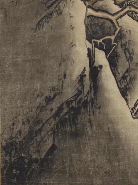 宋馬遠畫雪景　軸