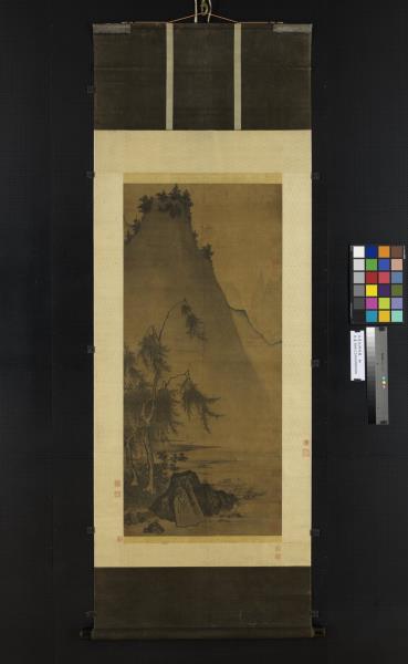 宋夏珪歸棹圖　軸