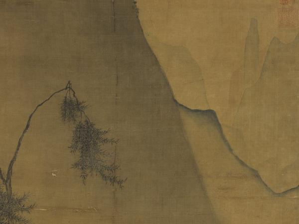 宋夏珪歸棹圖　軸