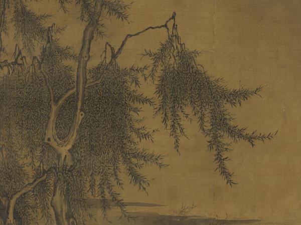 宋夏珪歸棹圖　軸