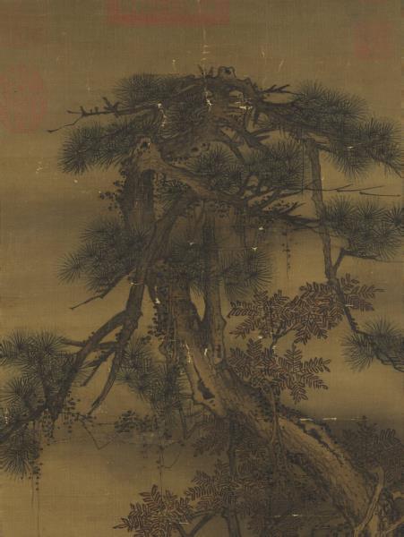 宋梁楷東籬高士圖　軸