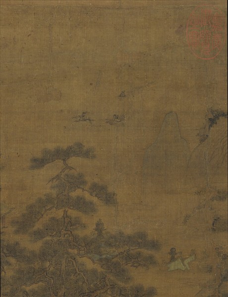 宋趙大亨蓬萊仙會　軸