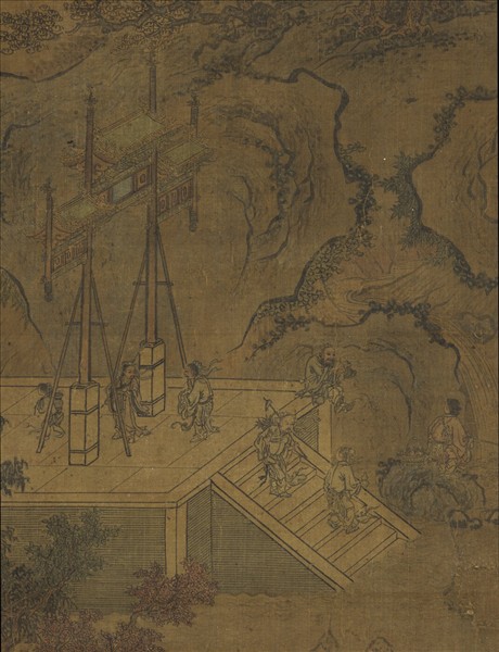 宋趙大亨蓬萊仙會　軸