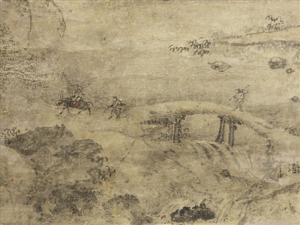 宋人千巖萬壑　軸