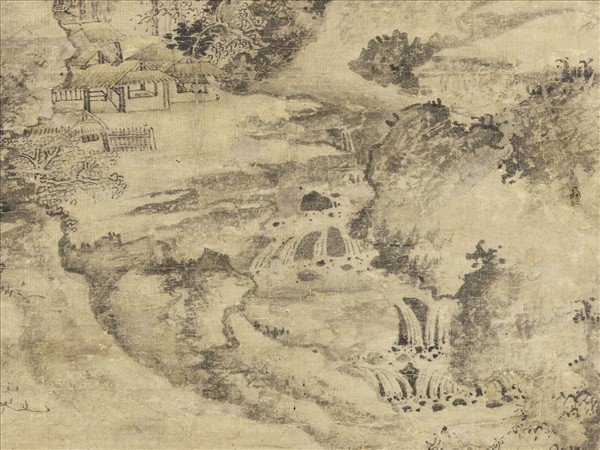 宋人千巖萬壑　軸