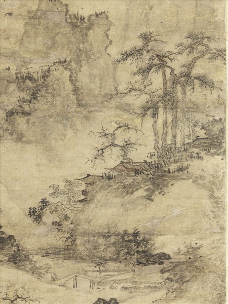 宋人千巖萬壑　軸