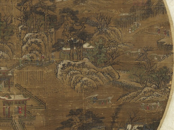 宋人上林瑞雪　軸