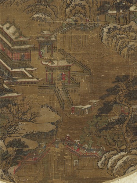 宋人上林瑞雪　軸