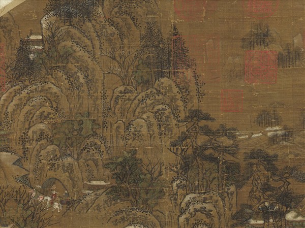 宋人上林瑞雪　軸