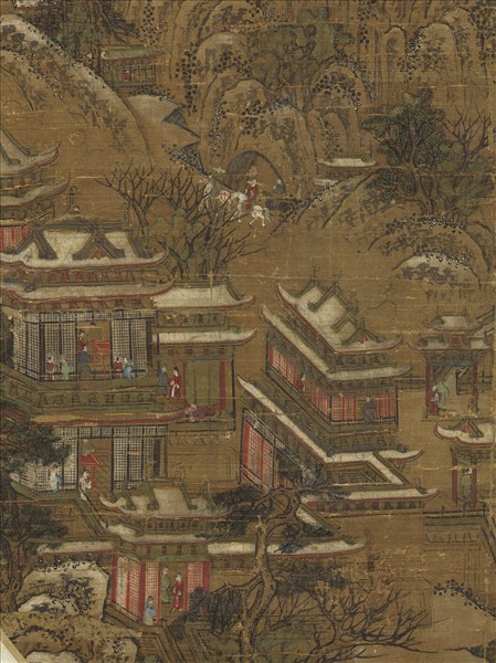 宋人上林瑞雪　軸