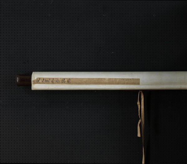 宋人水亭琴興　軸