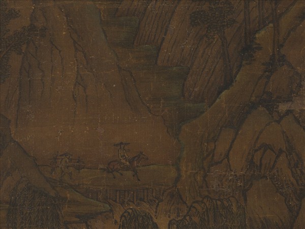 宋人清江漁隱　軸