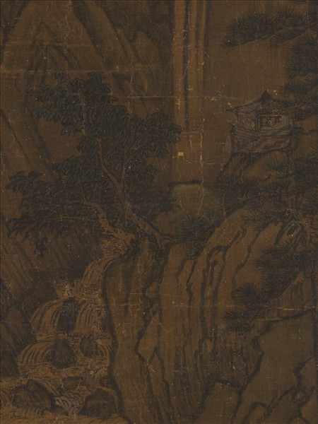 宋人清江漁隱　軸