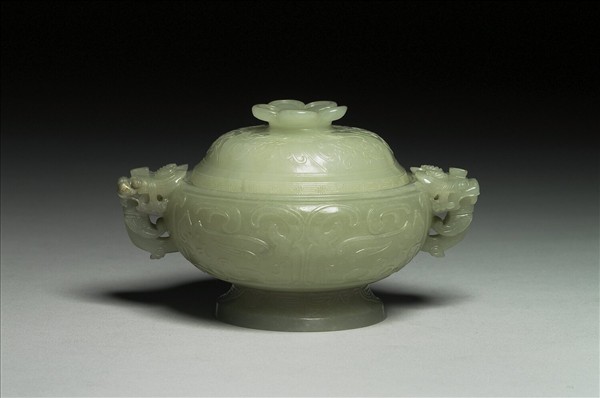 玉獸面紋爐