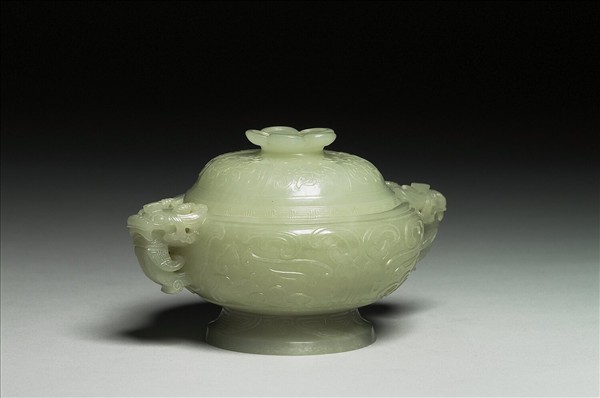 玉獸面紋爐